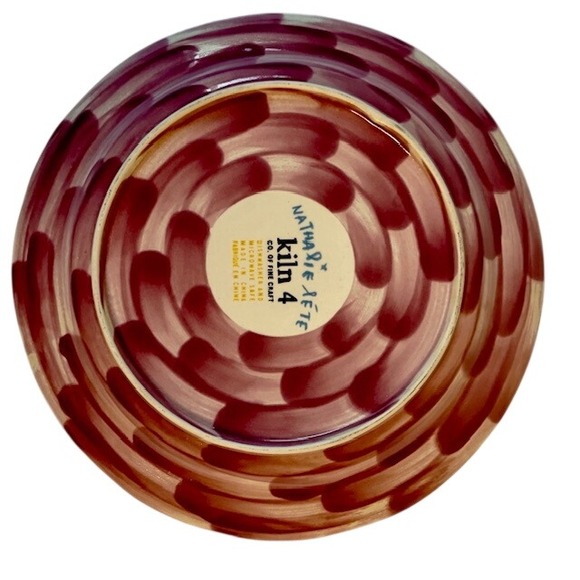 Kiln 4 Paris Eiffel Tower Hand Painted Plate French Folk Art Decor - Picture 5 of 6